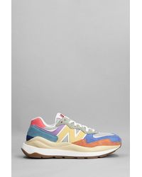 New Balance Sneakers 5740 in Camoscio e Tessuto Multicolor - Multicolore