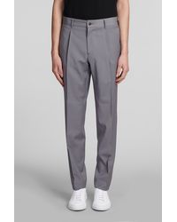 Santaniello - Pants In Grey Polyester - Lyst