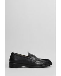 Veni - Mocassini in Pelle Nera - Lyst