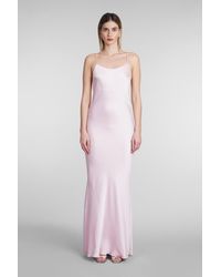 ANDAMANE - Ninfea Dress In Rose-pink Polyester - Lyst