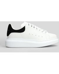 McQueen - Sneakers Oversize sneak in Pelle Bianca - Lyst