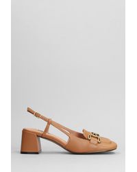 Bibi Lou - Renee 60 Pumps In Leather Color Leather - Lyst