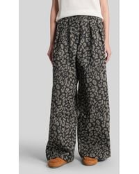 Alanui - Pants In Grey Wool - Lyst