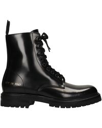 common projects winter combat boot