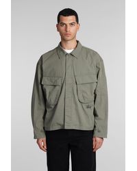 Stussy - Shirt In Green Cotton - Lyst