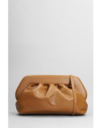 THEMOIRÈ - Bios Vegan Clutch In Leather Color Faux Leather - Lyst