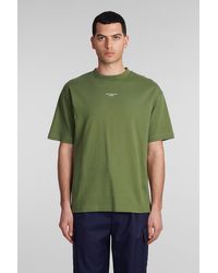 Drole de Monsieur - T-Shirt in Cotone Verde - Lyst
