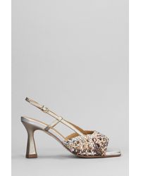 Pedro Miralles - Sandals In Silver Leather - Lyst