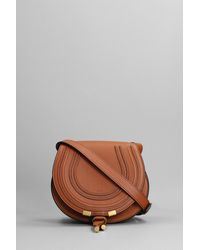 Chloé - Marcie Shoulder Bag In Leather Color Leather - Lyst