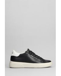 Crime London - Sneakers In Black Leather - Lyst
