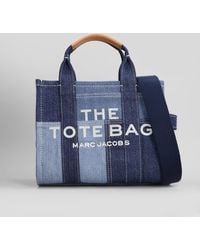 Marc Jacobs - The Small Tote Tote In Blue Denim - Lyst