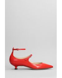 Marc Ellis - Pumps In Red Leather - Lyst