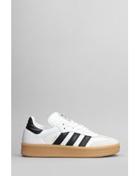 adidas - Samba Xlg Sneakers In White Leather - Lyst