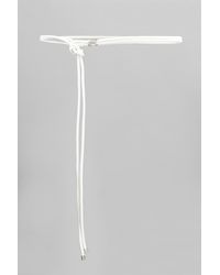Isabel Marant - Silvia Belts In White Leather - Lyst