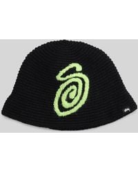 Stussy - Hats In Black Acrylic - Lyst