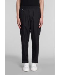 Low Brand - Combo Pants In Black Cotton - Lyst