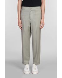 Costumein - Vincent Pants In Green Wool - Lyst