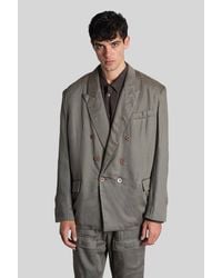 Magliano - Casual Jacket In Green Wool And Polyester - Lyst