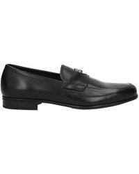 Prada 2dc179-ask Shoes Calf-skin Leather Penny Loafers (prm1040) - Black