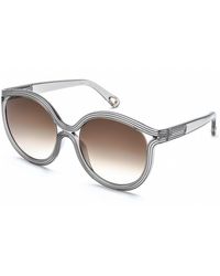 Chloé Ce738s Sunglasses Grey/brown Gray Gradient