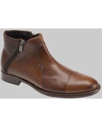 Men's Bacco Bucci Derby Oxford DK Brown Leather SZ 12 MSRP 275$ Made in ITALY 