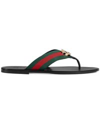 men's gucci flip flops sale