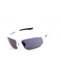 Under Armour Ua 0012/s Sunglasses White Black/blue Ml Ol - Purple