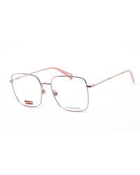 Levi's Lv 5029 Eyeglasses Matte Green/clear Demo Lens in Brown for Men