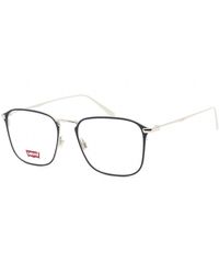 Levi's Lv 5022 Eyeglasses Grey Horn / Clear Lens in Metallic for