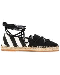 white strappy espadrilles