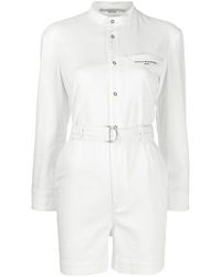 Stella McCartney Denim Jumpsuit - White