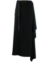 McQ Asymmetric Cady Skirt - Black