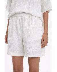 delos.land - Aurelius Shorts Silk Pintuck - Lyst
