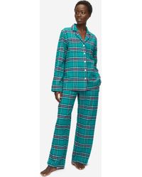 Derek Rose Pyjamas Ethan Micro Modal Stretch in Blue Womens Clothing Nightwear and sleepwear Pyjamas 