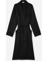 Derek Rose - Dressing Gown Woburn 8 Silk Satin - Lyst