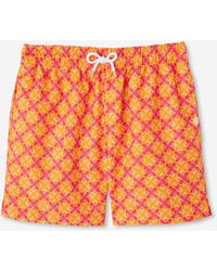 Derek Rose Swim Shorts Tropez 11 - Orange