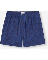 Derek Rose - Classic Fit Boxers Cotton Jacquard Jungle Paisley Pattern - Lyst