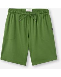 Derek Rose - Lounge Shorts Basel Micro Modal Stretch Leaf - Lyst