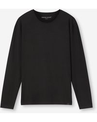 Derek Rose - Long Sleeve T-Shirt Basel Micro Modal Stretch - Lyst
