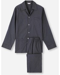 Derek Rose - Classic Fit Pyjamas Cotton Batiste Jungle Leaf Print - Lyst