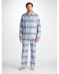 Derek Rose - 'Classic Fit Pyjamas Barker 38 Cotton - Lyst