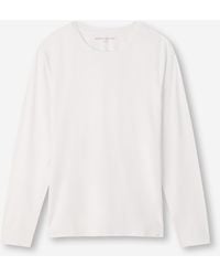 Derek Rose - Long Sleeve T-Shirt Basel Micro Modal Stretch - Lyst