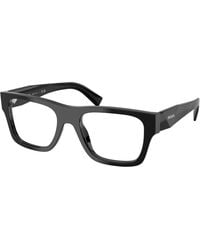 Prada - Pr C01V Square Eyeglasses Frames - Lyst
