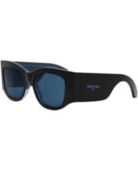 Dior - Dior Diornuit S1I Oversized Sunglasses - Lyst