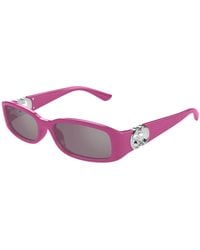 Gucci - Gg1661S Slim Rectangular Sunglasses - Lyst