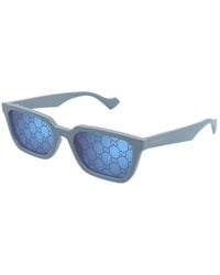 Gucci - Gg1539S Square Logo Mirror Sunglasses - Lyst