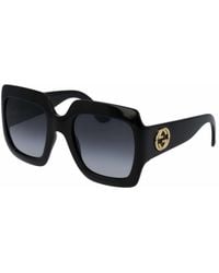 Gucci - Gg0053Sn Oversized Square Sunglasses - Lyst