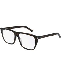 Saint Laurent - Sl434 Slim Eyeglasses Frames - Lyst