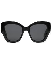 Gucci Thick Rimmed Glasses in Black | Lyst