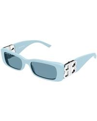Balenciaga - Bb0096S Dynasty Logo Sunglasses - Lyst